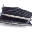 画像2: 【BOTTEGA VENETA】ボッテガヴェネタ イントレチャート　L字ファスナー　長財布　ブラック　レザー 　メンズ　小銭入れファスナー付　B01352203E　黒　イタリー　ITALY　中古 　質屋 (2)