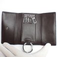 画像2: 【MICHAEL KORS】マイケルコース　キーケース　5本+リング1本　PVC ブラウン　MK柄　シグネチャー　MK メンズ　ブラウン　レディース　中古　質屋 (2)