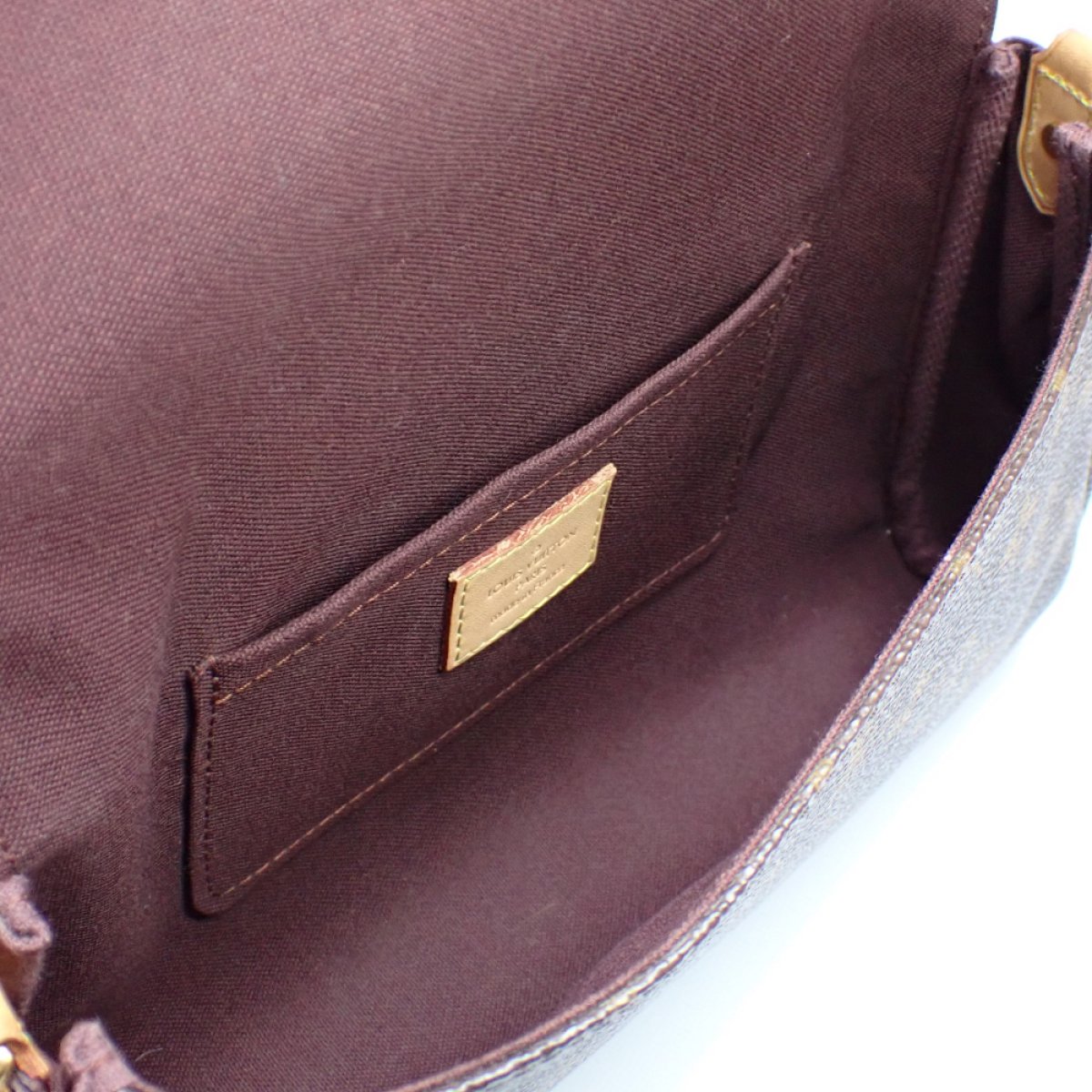 画像5: 【LOUIS VUITTON】ルイ・ヴィトン　フェイボリットMM　モノグラム　2WAY　チェーンショルダー　斜め掛けショルダー　M40718　中古　美品　モノグラムキャンバス　レディース 　ブラウン　バッグ　質屋　