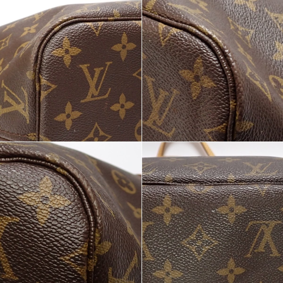 画像3: 【LOUIS VUITTON】ルイ・ヴィトン　モノグラム　ネヴァーフルMM　M40156　トートバッグ　中古　美品　バッグ　ヴィトン　ショルダーバッグ　肩掛け　レディース　質屋