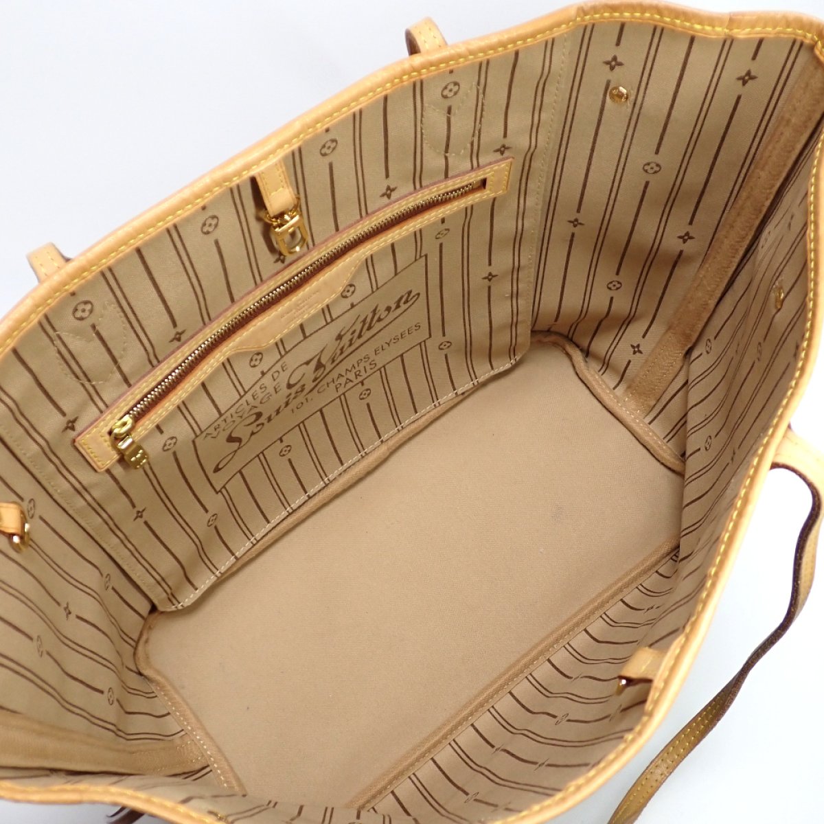画像2: 【LOUIS VUITTON】ルイ・ヴィトン　モノグラム　ネヴァーフルMM　M40156　トートバッグ　中古　美品　バッグ　ヴィトン　ショルダーバッグ　肩掛け　レディース　質屋