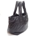 画像2: 【CHANEL】シャネル　コココクーン　スモールトート　トートバッグ　ハンドバッグ　A40178　ナイロン　ブラック 黒 　レディース　バッグ　中古　シャネル　軽い　カード　 質屋 (2)