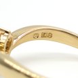 画像4: 【MIKIMOTO】ミキモト　K18　ゴールド　YG　イエローゴールド　ダイヤモンド 0.16ct　指輪　中古　美品　新品仕上済　ダイヤ　リング　4月誕生石　レディース　ジュエリー　ブランドジュエリー　高品質　質屋 (4)