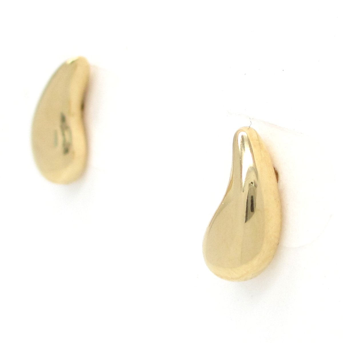 画像2: 【【TIFFANY&Co.】ティファニー　ティアドロップ　750　K18YG　イエローゴールド　ピアス　ゴールド 　中古　美品　涙型　K18　ブランドジュエリー　レディース　ジュエリー　洗浄・消毒済　質屋