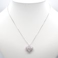 画像5: K18WG ホワイトゴールド　ダイヤモンド 1.00ct　1カラット　ペンダント　トップ　ダイヤ　フラワー　中古　美品　4月誕生石　トップのみ　レディース　ジュエリー　アクセサリー　お花　質屋 (5)