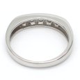 画像4: Pt900 プラチナ　ダイヤモンド　0.25ct　指輪　中古　ダイヤ　美品　新品仕上げ済　リング　レディース　ジュエリー　一文字型　質屋　4月誕生石 (4)