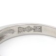 画像5: Pt900 プラチナ　ダイヤモンド　0.25ct　指輪　中古　ダイヤ　美品　新品仕上げ済　リング　レディース　ジュエリー　一文字型　質屋　4月誕生石 (5)