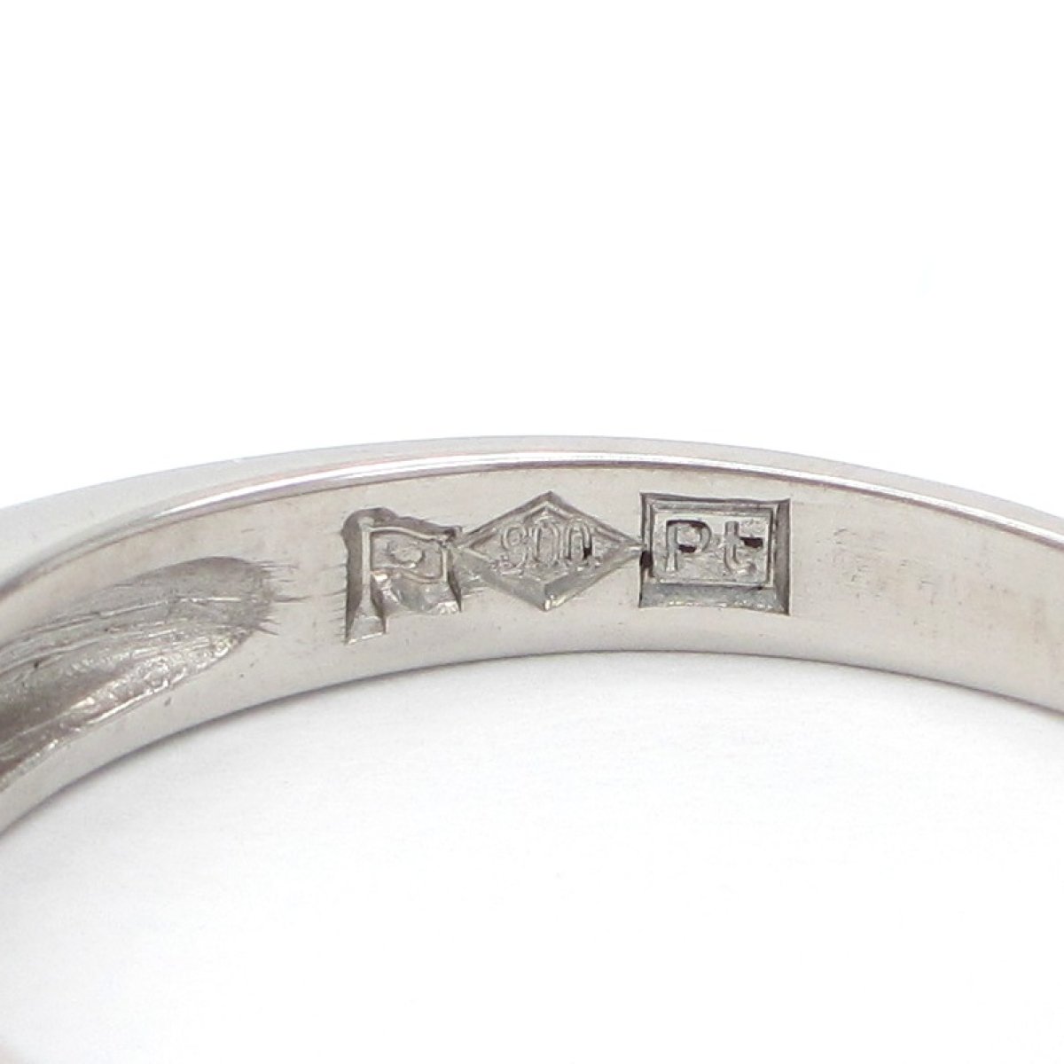 画像5: Pt900 プラチナ　ダイヤモンド　0.25ct　指輪　中古　ダイヤ　美品　新品仕上げ済　リング　レディース　ジュエリー　一文字型　質屋　4月誕生石