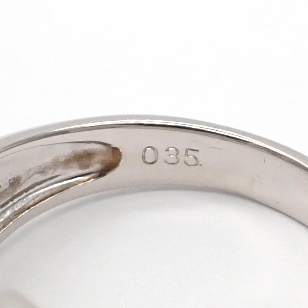 画像5: Pt900 プラチナ　ダイヤモンド　0.35ct　指輪　中古　ダイヤ　フラワー　美品　新品仕上げ済　リング　質屋　レディース　ジュエリー　花　4月誕生石