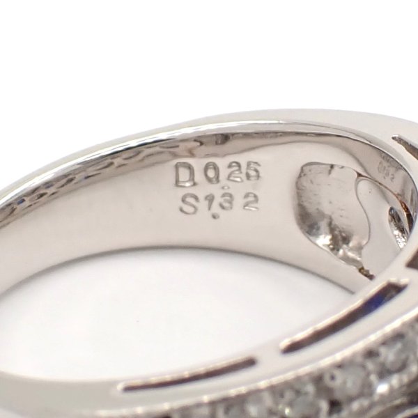 画像5: Pt900 プラチナ　サファイア　1.32ct　ダイヤモンド　0.25ct　指輪　中古　ダイヤ　美品　リング　質屋　9月誕生石　アクセサリー　レディース　ジュエリー