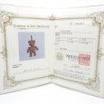 画像5: 750　ITALY　K18 ゴールド　ピンクサファイア　1.45ct　ペンダント付ネックレス　鑑別書付　クマ　豪華　中古　美品　ダイヤ　質屋　ベア　熊　トップ　レディース　ジュエリー　9月誕生石　動物 (5)
