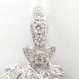 画像3: K18WG　ホワイトゴールド　アレキサンドライト 2.20ct　ダイヤモンド 0.75ct　ペンダントトップ　ソーティング付　パヴェダイヤ　ブドウ　中古　美品　レディース　ジュエリー　アクセサリー　果物　6月誕生石　質屋 (3)
