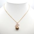 画像5: K18　ゴールド　パール 約10.5ｍｍ　ダイヤモンド 0.40ct　真珠　ペンダントトップ 　ダイヤ　中古　美品　トップのみ　ペンダント　ジュエリー　レディース　アクセサリー　6月誕生石　質屋 (5)