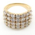 画像3: K18　ゴールド　イエローゴールド　ダイヤモンド　2.00ct　指輪　2カラット　中古　ダイヤ　豪華　美品　新品仕上げ済　リング　レディース　ジュエリー　アクセサリー　ゴージャス　質屋　4月誕生石 (3)