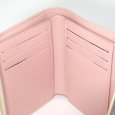 画像3: 【LOUIS VUITTON】ルイ・ヴィトン ポルトフォイユ・ヴィクトリーヌ ダミエアズール　ローズバレリーヌ　N64022 ホック開閉式 三つ折り 財布　中古　美品　 ウォレット　質屋　 (3)