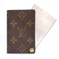 【【LOUIS VUITTON】ルイ・ヴィトン ポルトカルト・クレディ・プレッシオン カードケース　M60937　モノグラム　透明ポケット　中古　袋　箱　美品　質屋　ヴィトン　メンズ　レディース　小物　カード