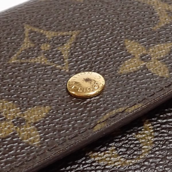 画像3: 【LOUIS VUITTON】ルイ・ヴィトン ポルト トレゾール・インターナショナル　三つ折り　長財布　ウォレット　モノグラム　レディース　M61215　中古　質屋