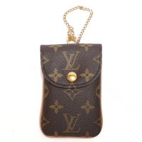 【LOUIS VUITTON】ルイ・ヴィトン エテュイ・テレフォンヌMM　携帯ケース　モノグラム　M66546　小物入れ　マルチケース　スマホケース　ヴィトン　チェーン付　バッグチャーム　美品　中古　質屋