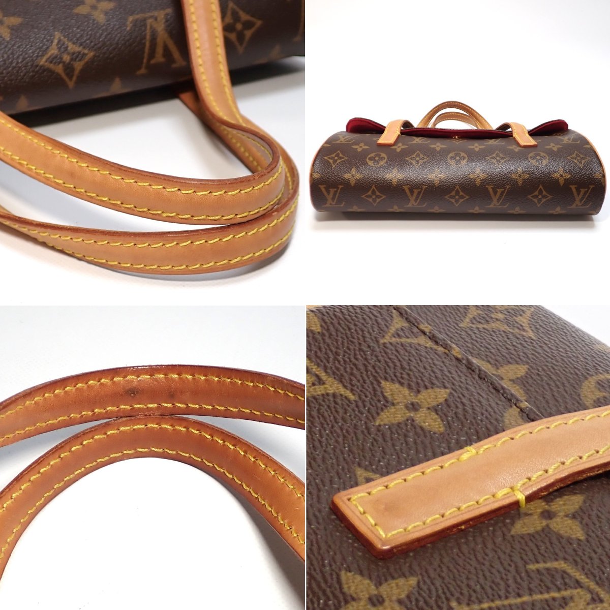 画像5: 【LOUIS VUITTON】ルイ・ヴィトン　モノグラム　ソナチネ　ハンドバッグ　M51902　中古　ヴィトン　レディース　バッグ　質屋