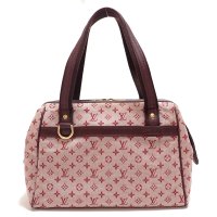 【LOUIS VUITTON】ルイ・ヴィトン　モノグラムミニ　ジョセフィーヌPM 　ハンドバッグ　M92216　中古　ミニボストンバッグ　スリーズ　美品　ヴィトン　バッグ　レディース　キャンバス　レザー　M92314　質屋