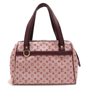 【LOUIS VUITTON】ルイ・ヴィトン　モノグラムミニ　ジョセフィーヌPM 　ハンドバッグ　M92216　中古　ミニボストンバッグ　スリーズ　美品　ヴィトン　バッグ　レディース　キャンバス　レザー　M92314　質屋
