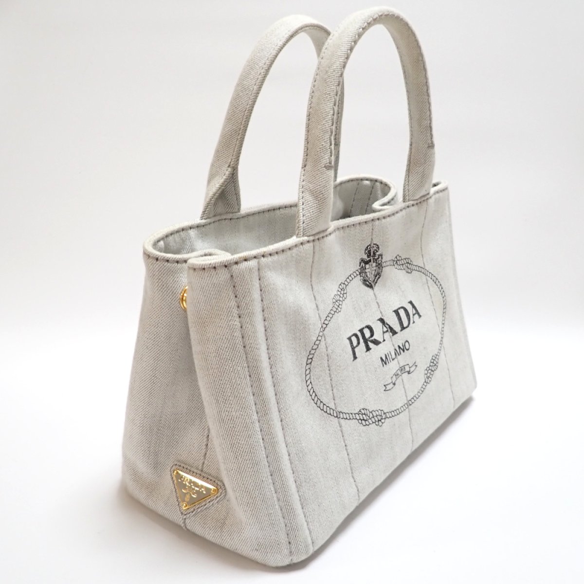 画像2: 【PRADA】プラダ　カナパ　トートバッグ　バッグ　中古　美品　ショルダーなし　質屋