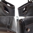 画像4: 【Cartier】カルティエ　マルチェロ・ドゥ・カルティエSM　ハンドバッグ　L1000833　バッグ　レザー　ブラック　レディース　中古　美品　パンチング　黒　パリ　質屋 (4)