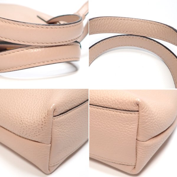 画像4: 【Salvatore Ferragamo】サルヴァトーレ　フェラガモ　2WAYバッグ　AU-22/0024　ガンチーニ　ミニショルダー　レザー　バッグ　中古　美品　レディース　ハンドバッグ 　斜め掛け　ポシェット　イタリア　質屋