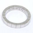 画像2: 【Cartier】カルティエ　750WG（ホワイトゴールド）　ラニエール　＃49（9号）指輪 　中古　美品　レディース　ブランドジュエリー　リング　質屋 (2)