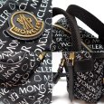 画像5: 【MONCLER】 モンクレール クロスボディバッグ Kilia キリア MCL5L00003M2111 ブラック 中古 総ロゴ バッグ メンズ レディース 黒 ナイロン レザー カジュアル ショルダー 斜め掛け 美品 質屋 (5)