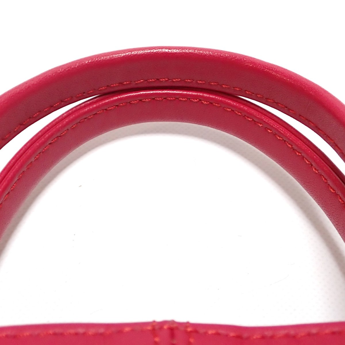 画像4: 【repetto】レペット　MINI Arabesque　ミニアラベスク　ソフトレザー　2wayトートバッグ　M0 288VS 664　レッド　中古　バッグ　レディース　レザー　カジュアル　ショルダー　斜め掛け　バレエ　パリ　可愛い　美品　質屋