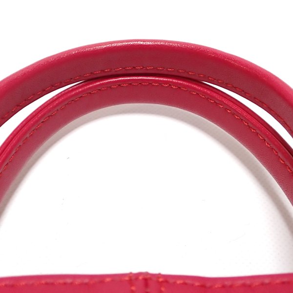 画像4: 【repetto】レペット　MINI Arabesque　ミニアラベスク　ソフトレザー　2wayトートバッグ　M0 288VS 664　レッド　中古　バッグ　レディース　レザー　カジュアル　ショルダー　斜め掛け　バレエ　パリ　可愛い　美品　質屋