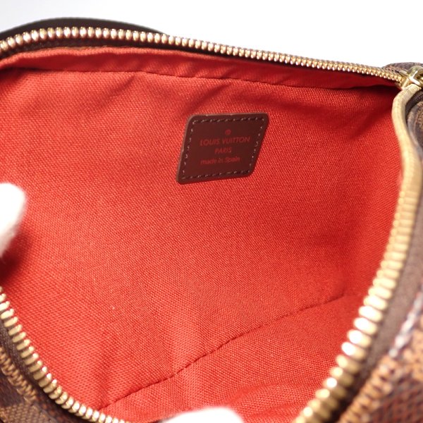 画像2: 【LOUIS VUITTON】ルイ・ヴィトン　ジェロニモス　ダミエ N51994　旧型　ボディバッグ　ウエストバッグ　メンズ　ブラウン　ヴィトン　バッグ 　ボディ　レディース　クロスボディバッグ　中古　質屋