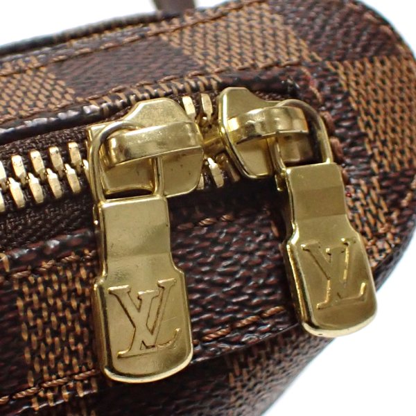 画像4: 【LOUIS VUITTON】ルイ・ヴィトン　ジェロニモス　ダミエ N51994　旧型　ボディバッグ　ウエストバッグ　メンズ　ブラウン　ヴィトン　バッグ 　ボディ　レディース　クロスボディバッグ　中古　質屋