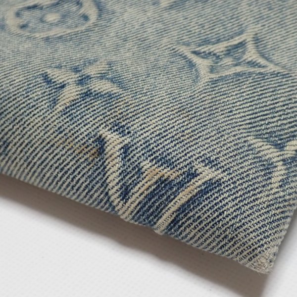 画像4: 【LOUIS VUITTON】ルイ・ヴィトン　ウォッシュデニム　ボシェット・トゥ・ゴー　M82313　クラッチバッグ　メンズ　ヴィトン　バッグ 　セカンドバッグ　中古　質屋