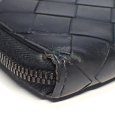 画像4: 【BOTTEGAVENETA】ボッテガヴェネタ　イントレチャート　ラウンドファスナー　ブラック　レザー　長財布　S02048194A　メンズ　中古　黒　イタリー　ウォレット　財布　ITALY　質屋 (4)