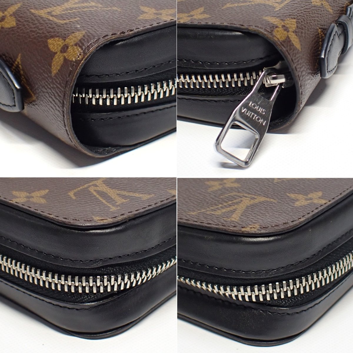 画像5: 【LOUIS VUITTON】ルイ・ヴィトン　モノグラム・マカサー　ジッピーXL　M61506　長財布　中古　セカンドバッグ　トラベル　ウォレット　メンズ　質屋