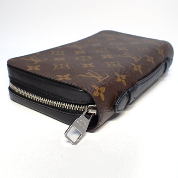 画像4: 【LOUIS VUITTON】ルイ・ヴィトン　モノグラム・マカサー　ジッピーXL　M61506　長財布　中古　セカンドバッグ　トラベル　ウォレット　メンズ　質屋