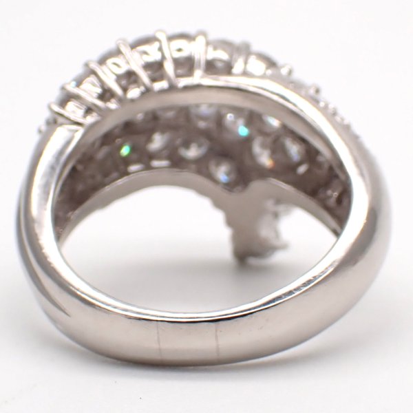 画像4: Pt900 プラチナ　ダイヤモンド　2.20ct　指輪　中古　美品　レディース　ジュエリー　ダイヤ　リング　4月誕生石　豪華　2カラットUP 　ボリューム　質屋