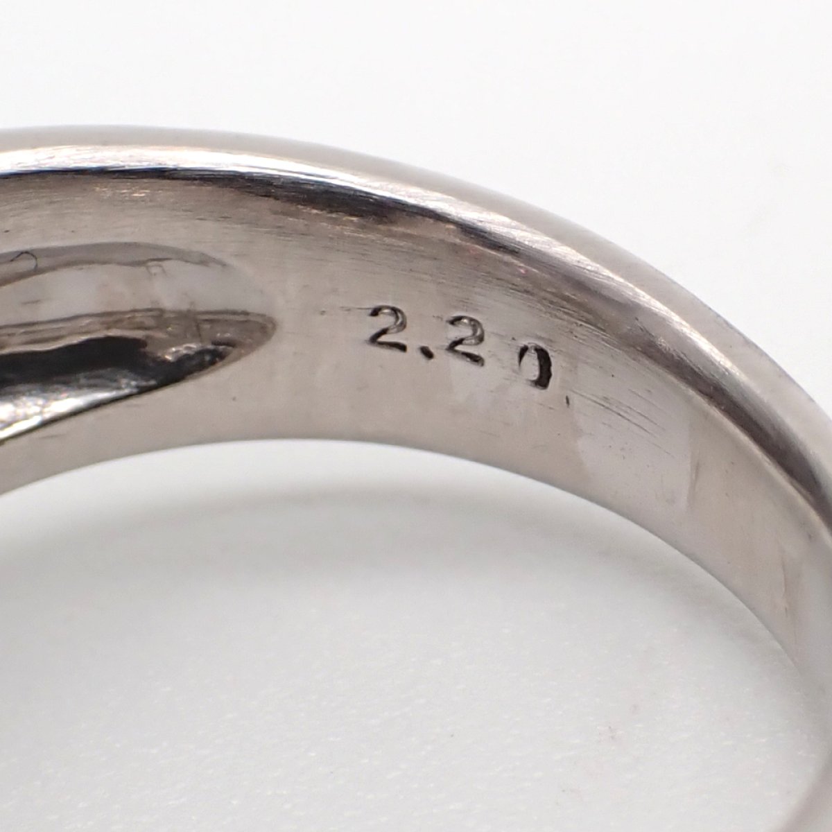 画像5: Pt900 プラチナ　ダイヤモンド　2.20ct　指輪　中古　美品　レディース　ジュエリー　ダイヤ　リング　4月誕生石　豪華　2カラットUP 　ボリューム　質屋