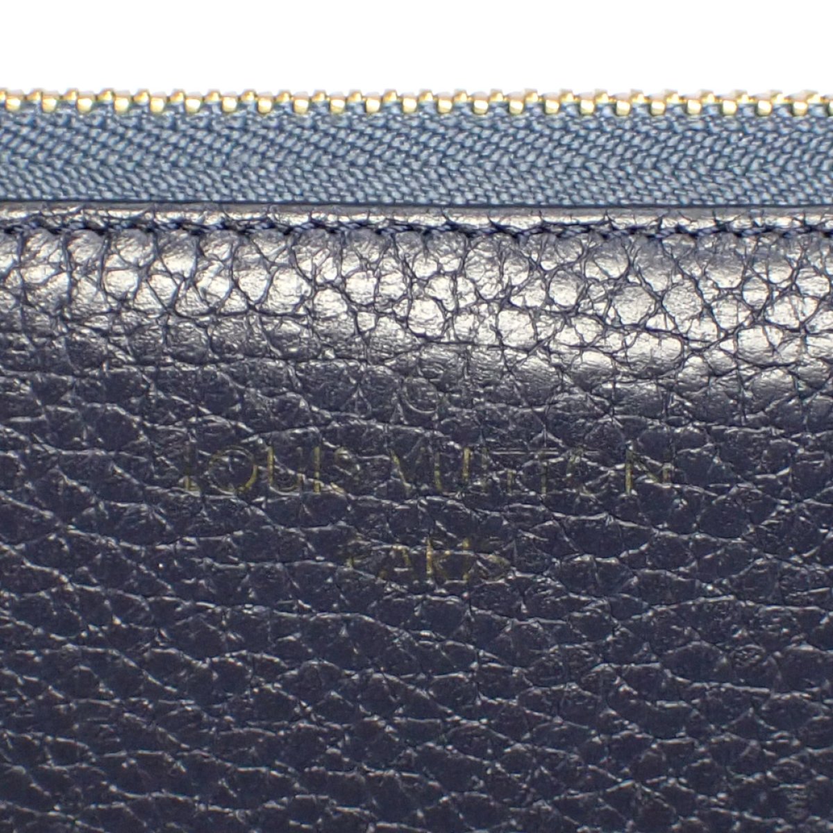 画像3: 【LOUIS VUITTON】ルイ・ヴィトン　ポルトフォイユ・コメット　ウォレット　長財布　L字ファスナー　N68582　中古　ブルーマリーヌ　レディース　メンズ　ウォレット　財布　質屋