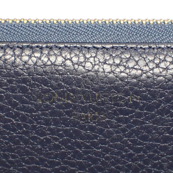 画像3: 【LOUIS VUITTON】ルイ・ヴィトン　ポルトフォイユ・コメット　ウォレット　長財布　L字ファスナー　N68582　中古　ブルーマリーヌ　レディース　メンズ　ウォレット　財布　質屋