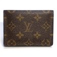 画像1: 【LOUIS VUITTON】ルイ・ヴィトン モノグラム ポルト2カルト・ヴェルティカル パス・ケース M60533 中古 コンパクト スマート 定期入れ 質屋 (1)