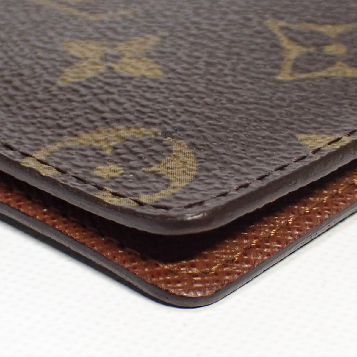 画像3: 【LOUIS VUITTON】ルイ・ヴィトン　モノグラム　ポルト2カルト・ヴェルティカル　パス・ケース　M60533　中古　コンパクト　スマート　定期入れ　質屋