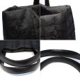 画像5: 【CHANEL】 シャネル ニュートラベルライン トートMM トートバッグ A15991 ナイロン×レザー 10番台 ブラック バッグ 中古 黒 レディース 軽量 肩掛け バッグ 質屋 (5)