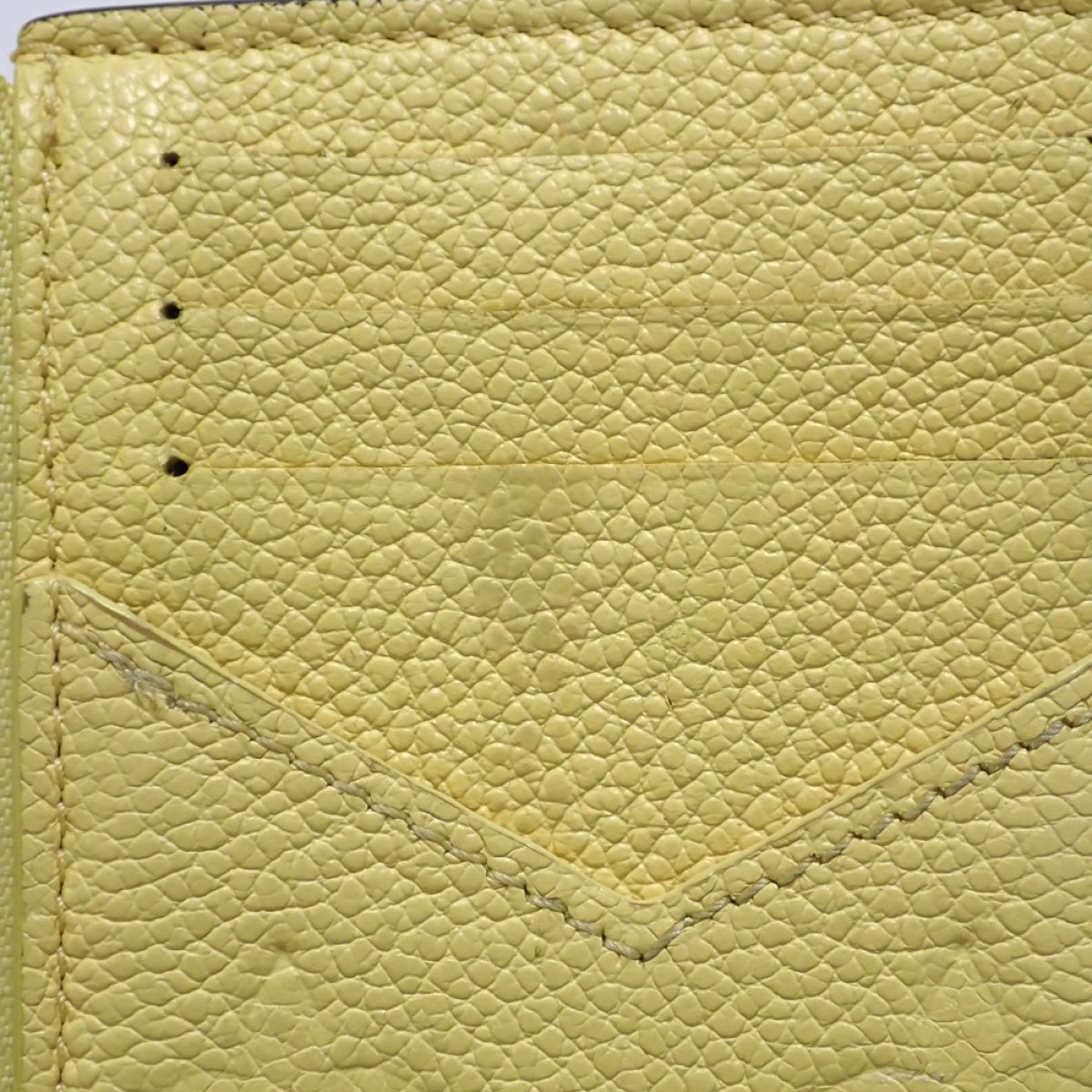 画像4: 【LOUIS VUITTON】ルイ・ヴィトン　ポルトカルト ロミー　コインケース　モノグラムアンプラント　ジョーヌ イエロー　M82044　財布　カードケース　中古　コンパクト　ウォレット　カードポケット　小銭入れポケット　質屋