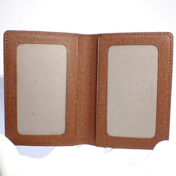 画像2: 【LOUIS VUITTON】ルイ・ヴィトン　モノグラム　ポルト2カルト・ヴェルティカル　パス・ケース　M60533　中古　コンパクト　スマート　定期入れ　質屋
