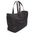 画像2: 【CHANEL】 シャネル ニュートラベルライン トートMM トートバッグ A15991 ナイロン×レザー 10番台 ブラック バッグ 中古 黒 レディース 軽量 肩掛け バッグ 質屋 (2)