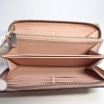 画像3: 【LOUIS VUITTON】ルイ・ヴィトン ジッピーウォレット マヒナ ピンク M61868 マグノリア ラウンドファスナー 長財布 中古 レザー レディース ウォレット 財布 質屋 (3)