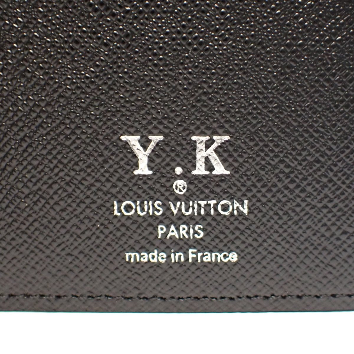 画像3: 【LOUIS VUITTON】ルイ・ヴィトン　ポルトフォイユ・ブラザ　ダミエ・グラフィット　二つ折り　長財布　N62665　中古　ブラック　美品　イニシャル　メンズ　ウォレット　黒　グレー　財布　質屋